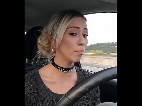 Littleangel84 - Retour sur une aire d'autoroute pour prendre une faciale - Défi 3 2 min