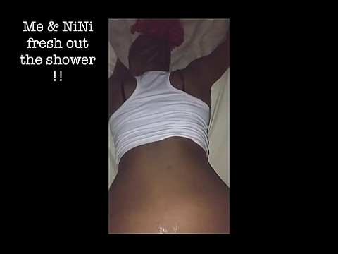 Ebony milf fucks bbc while her man at work