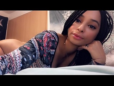 Exotic Teen Violet Playing With Her Pussy Home Alone