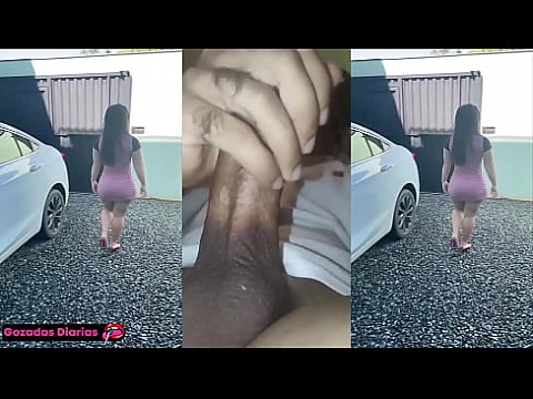 Ежедневные камшоты - Бранкинья задрала юбку, показывая свою горячую киску, я кончил для нее | 62992296197 10 мин.