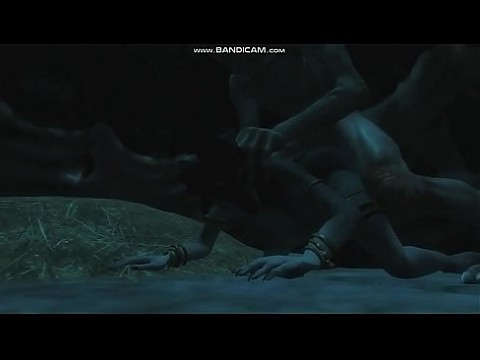 [Skyrim] Nuria is captured and fucked by Falmer