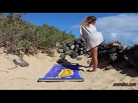 SexyDea Fuerteventura Beach Fuck fun