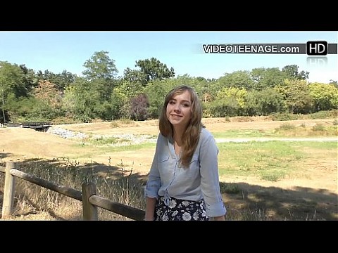 shy teen does porn casting