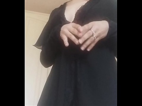 your stepmother is a bit of a bitch ... she can't resist your turgid penis