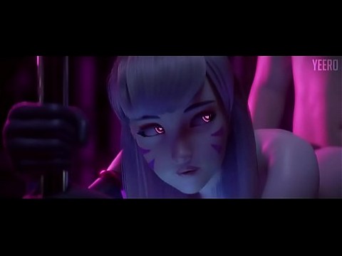 D.va и Mercy, подборка 15 мин.