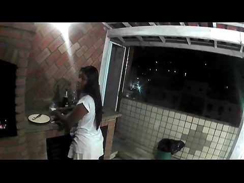 Ficamos bebados no churrasco e fudemos bem gostoso até gozar muito