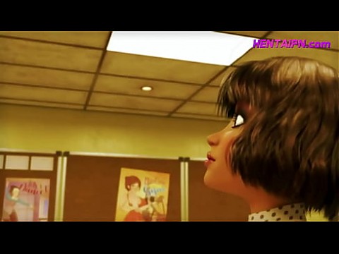 Giant Cock FUTA Fucks Shemale Teacher in Class / 3D Anime 6 мин.